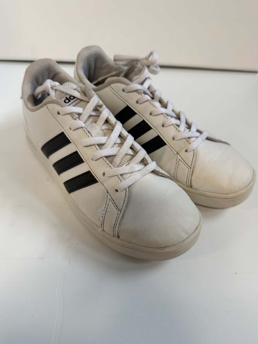 Adidas Cloudfoam Advantage White Black Sneakers